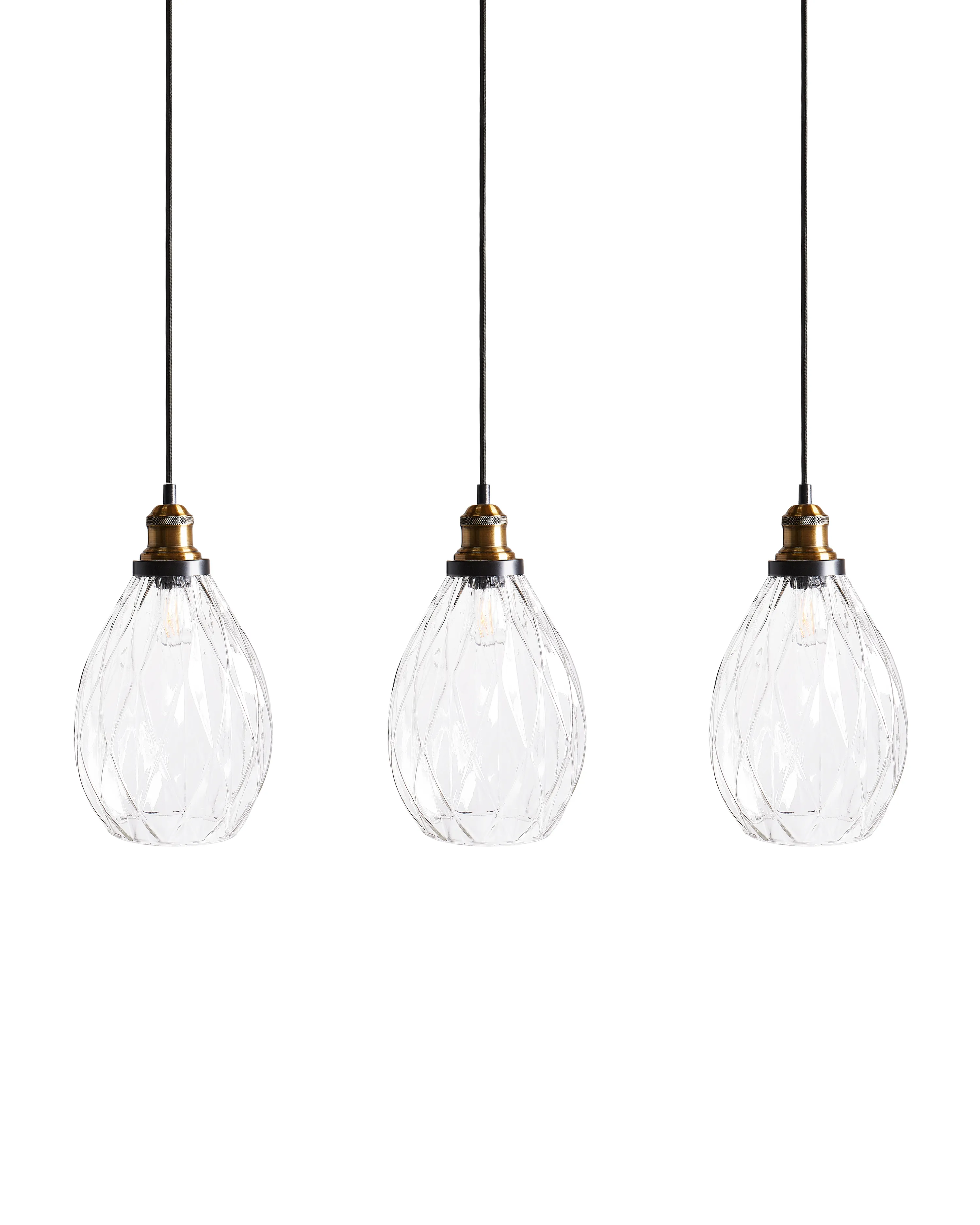 Hanglamp COOSA Glas Transparant