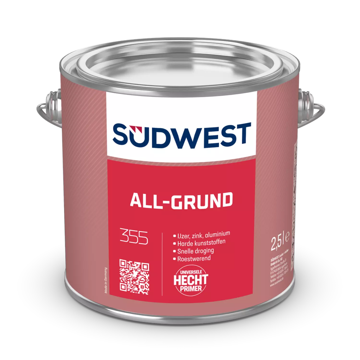 Südwest Allgrund K51 - Ral 9110 wit - 375ML