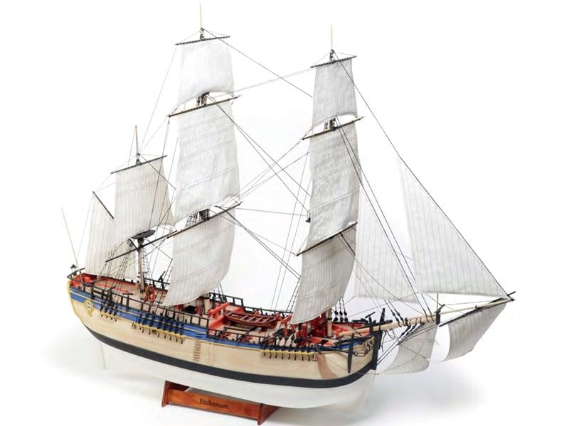 Billing Boats Bausatz Segelschiff HMS Endeavour, 890 mm 1:5 Detailgetreuer Segelschiff Modellbausatz