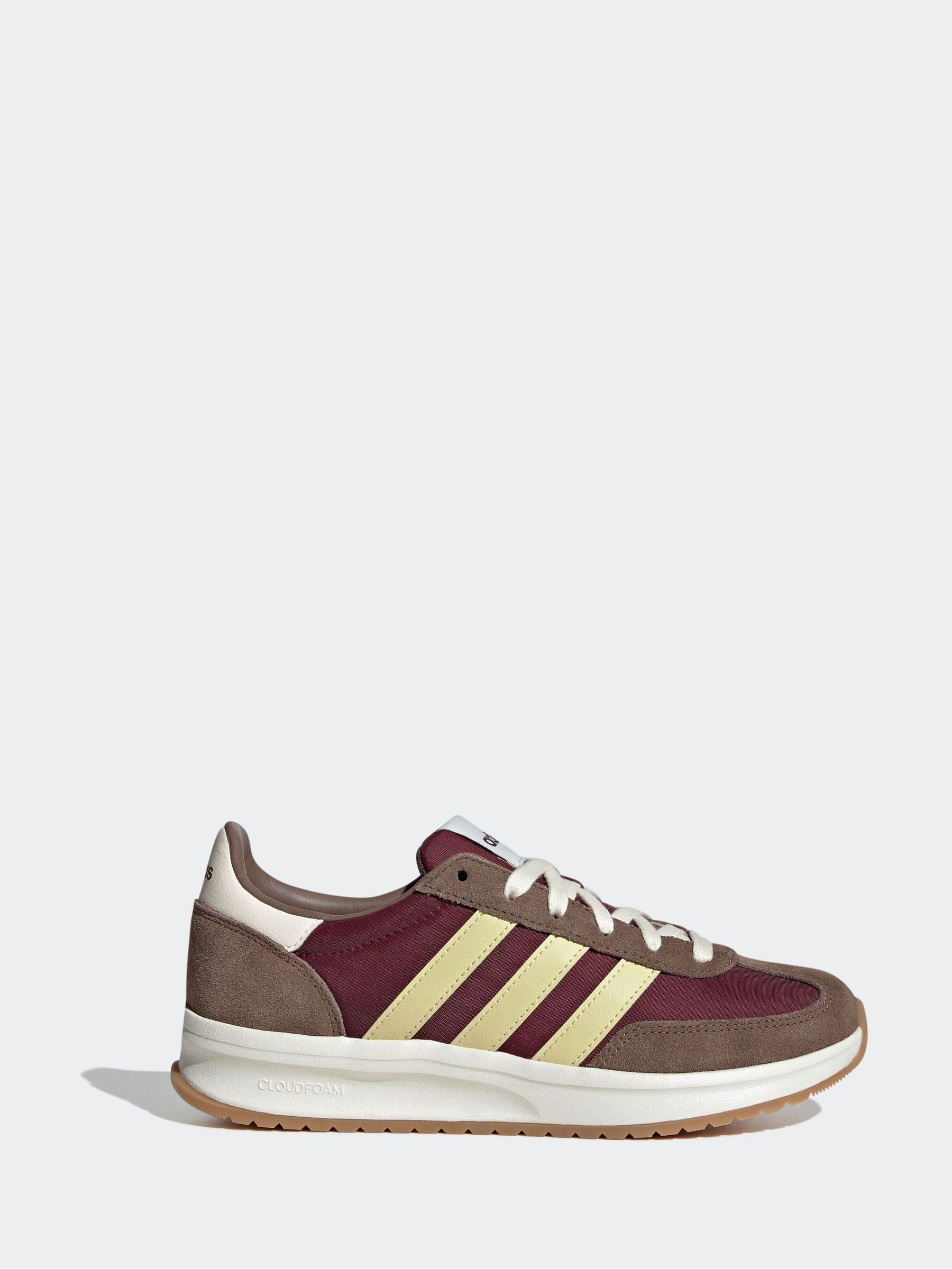 Rood/geel - Adidas - 70s hardloopsneakers
