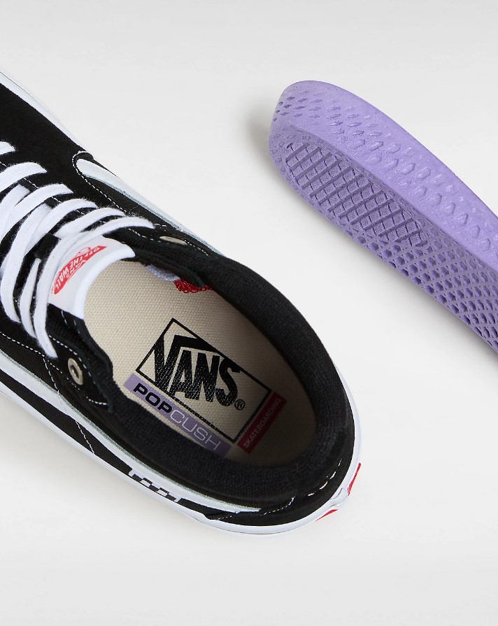 Vans Skate Sk8-Hi Black White 8 US / 40.5 EU