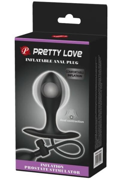 Pretty Love Inflatable Anal Plug Oppblåsbar analplugg