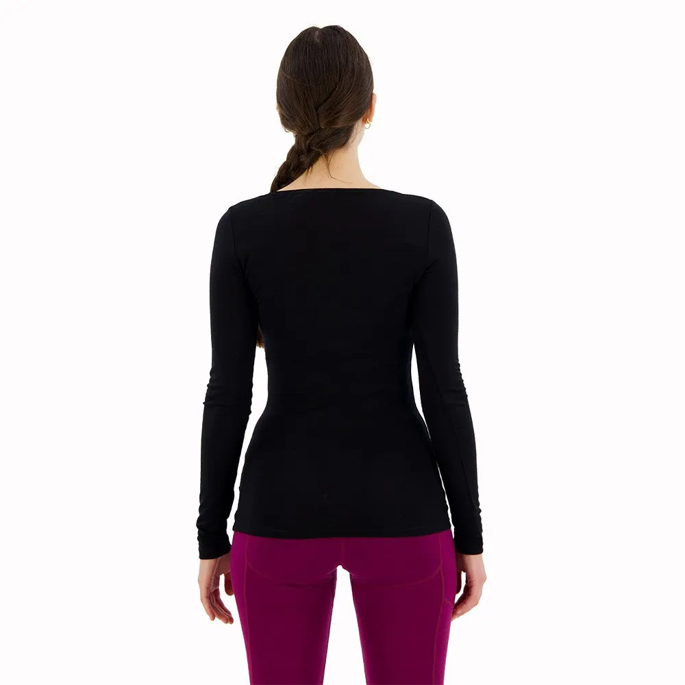 Camada base de manga comprida Icebreaker Siren Sweetheart Merino