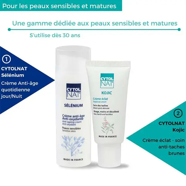 Cytolnat - Creme de Iluminador Anti-Manchas Escuras com Ácido Kójico