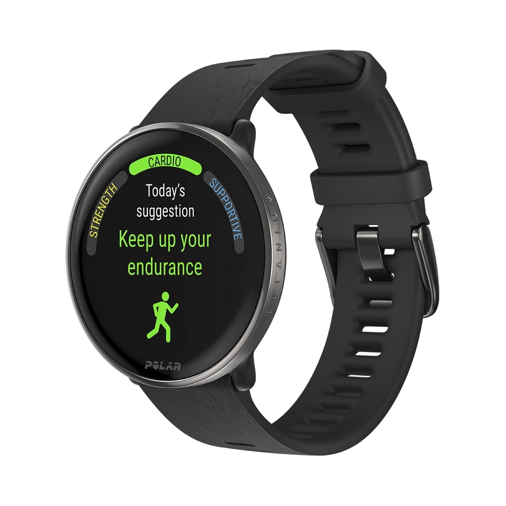Polar Ignite 3 Titanium Smartwatch Schwarz 43mm