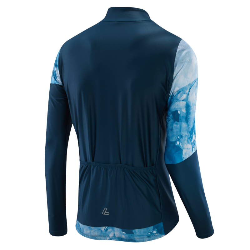 Löffler Floes Blue heren lange mouwen wielrenshirt
