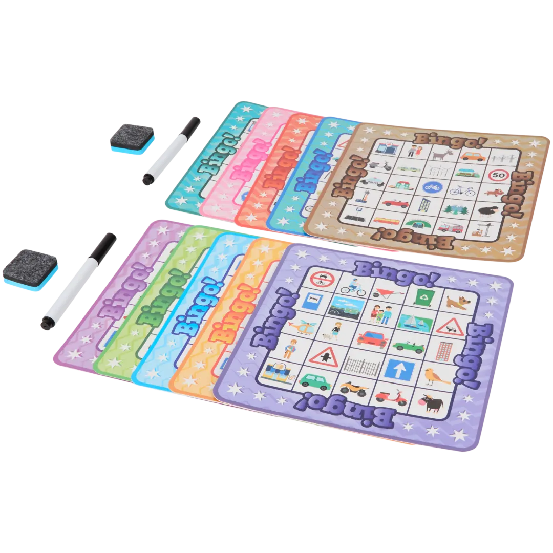 Jeu bingo de la route