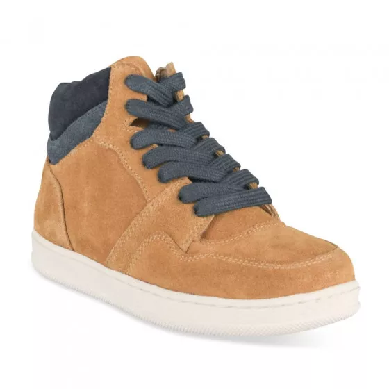 Baskets JAUNE MEGIS KIDS