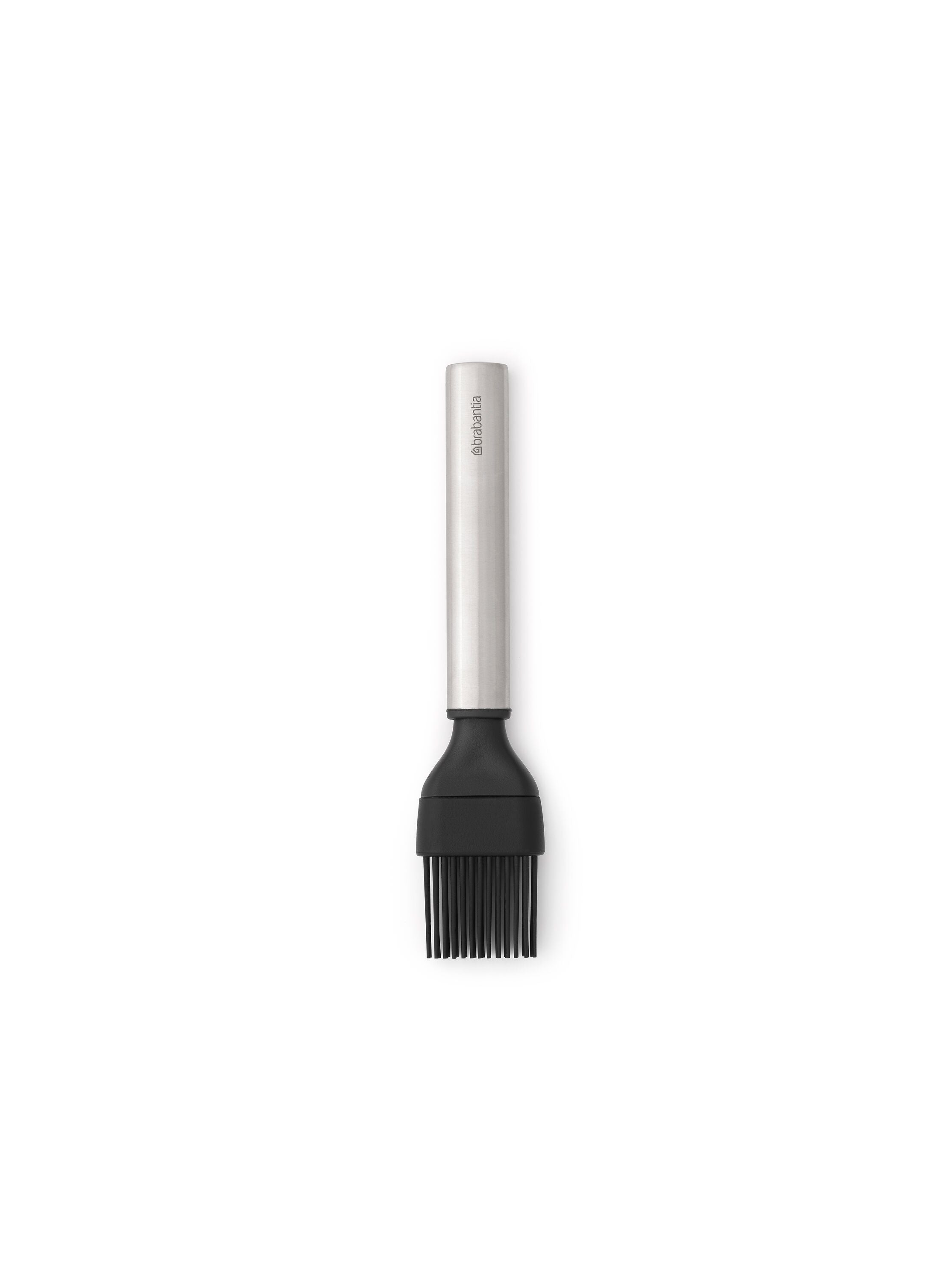 brabantia PROFILE 2.0 Backpinsel - Schwarz, Silber / B: 4.0 cm x T: 1.5 cm x H: 19.0 cm