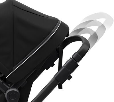 Thule Sleek Duovogn, Midnight Black on Black
