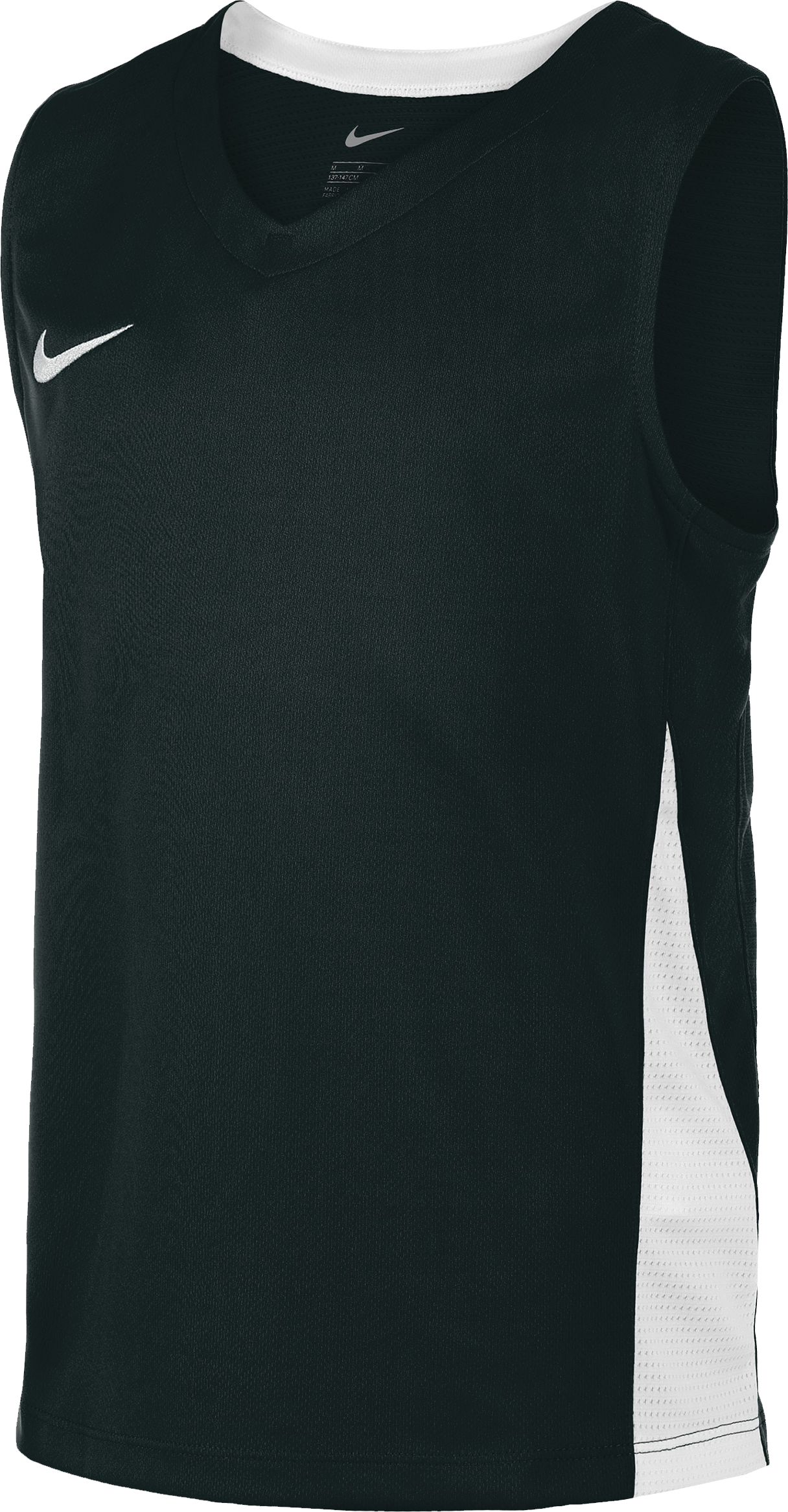 Nike Team Basketball Stock Trikot Kids Schwarz F010