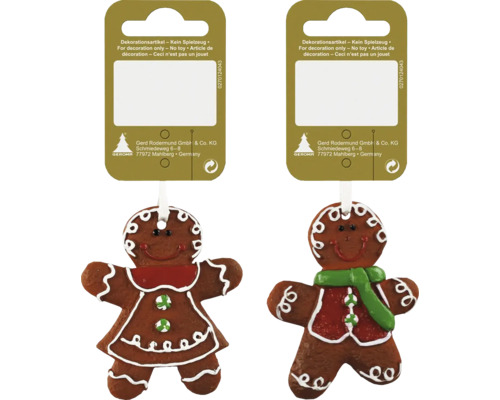 Peperkoek polyresin bruin