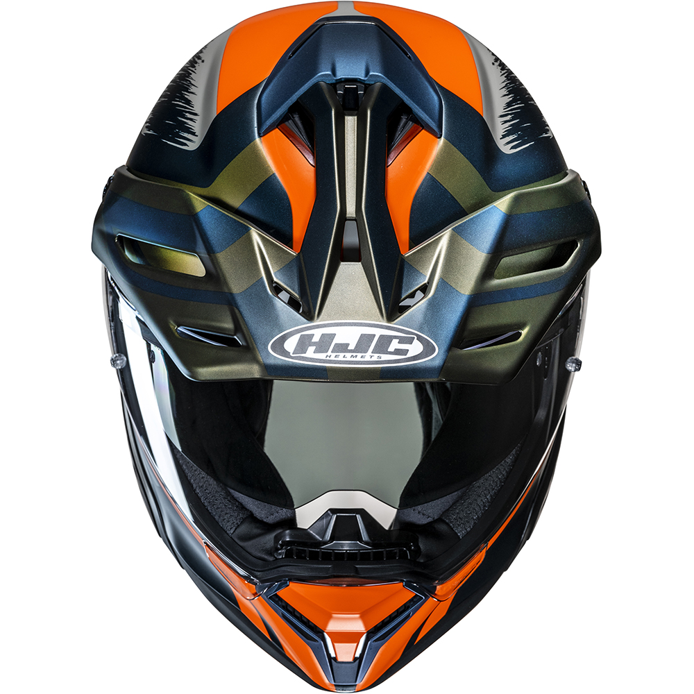 HJC - Casque RPHA 60 Quid MC47SF / Bleu foncé / Argent / Orange / Mat