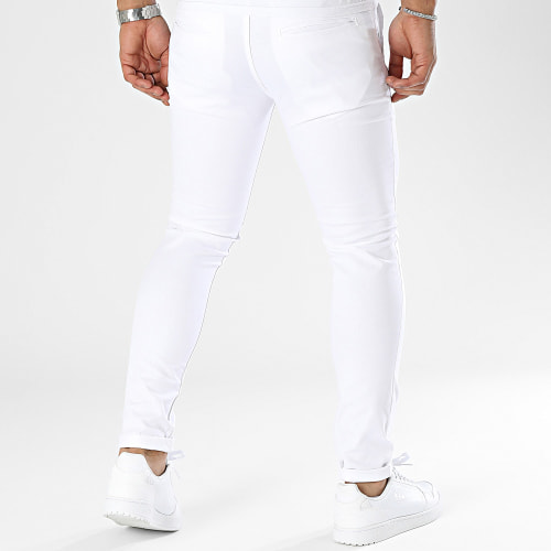 Pantalon Chino Blanc