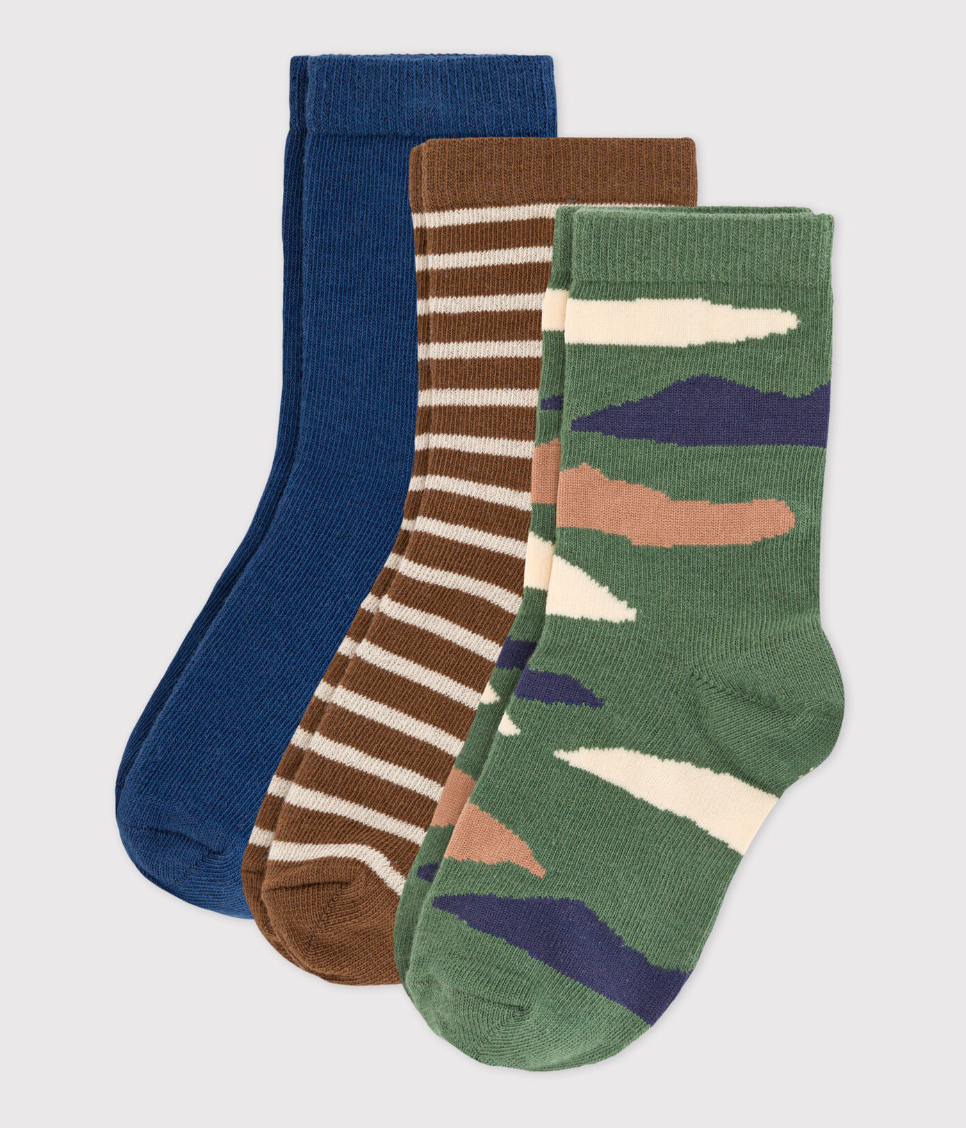 Lot de 3 paires de chaussettes enfant garçon