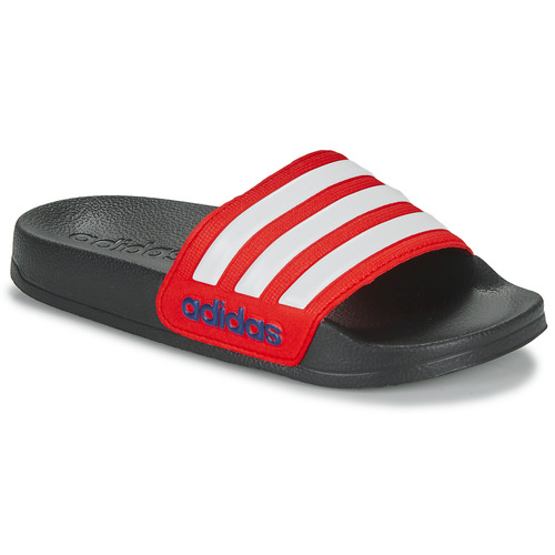 Adidas Sportswear - ADILETTE SHOWER K - Rouge