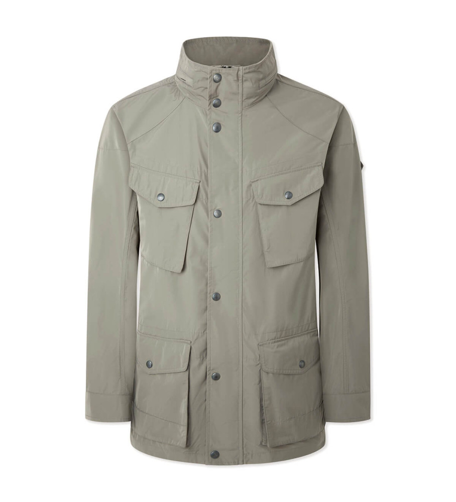 Jaqueta utilitária marrom Hackett Velospeed