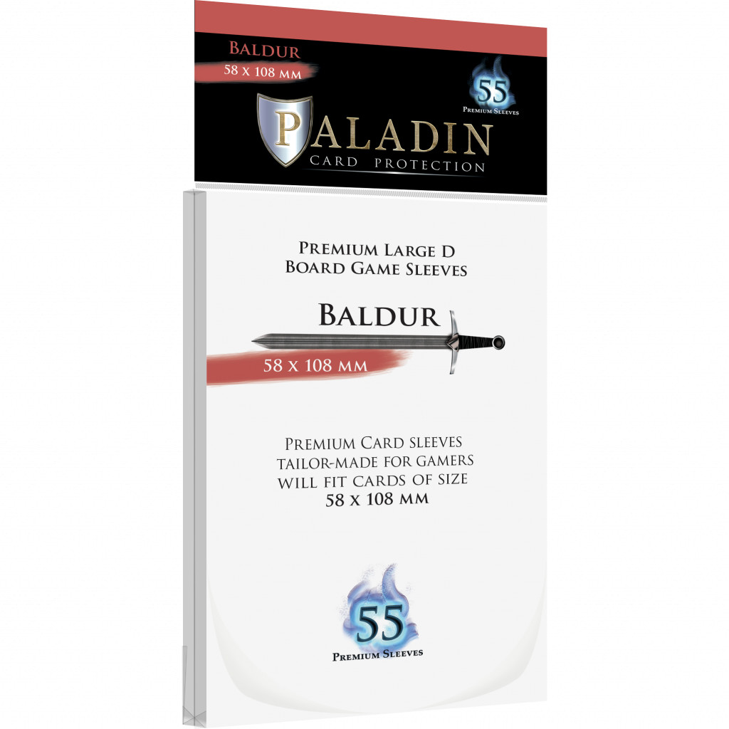 Pochettes Paladin - Baldur Large D - 58 x 108 mm - 55p