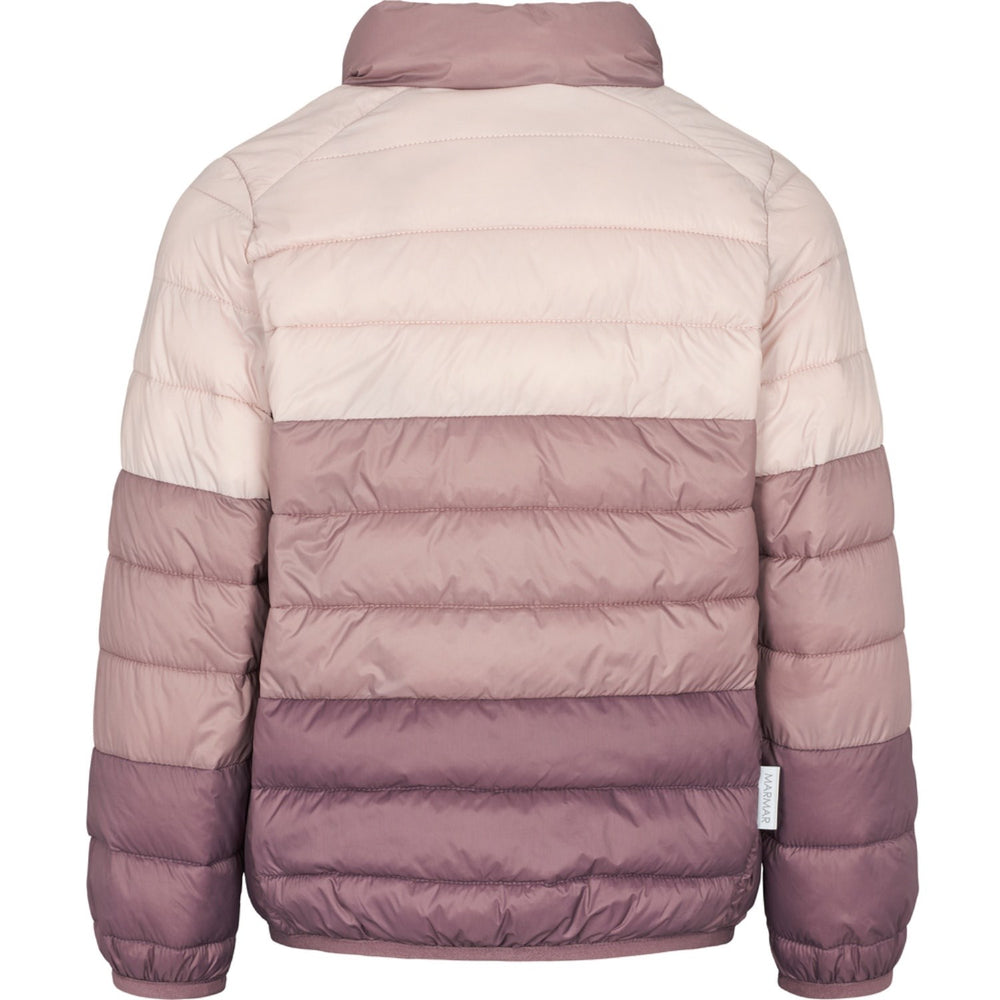 Køb MarMar Vegan Puffer Plum Shadow Block Owe Jakke