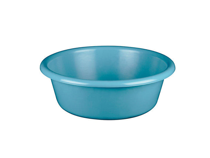 Bassine cuvette ronde 6.5L coloris bleu