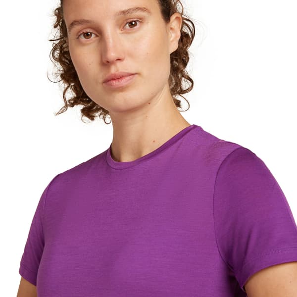 T-shirt randonnée ICEBREAKER W MERINO 125 COOL-LITE SPHERE III SS TEE PASSION