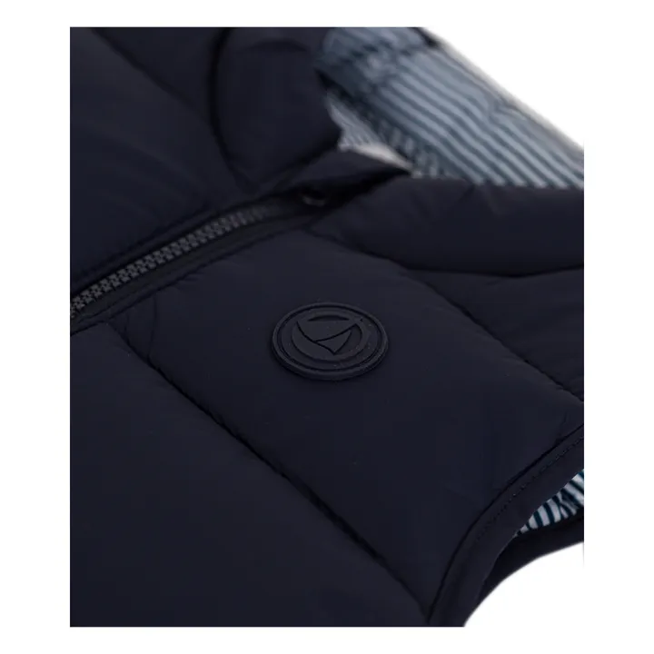 Petit Bateau Doudoune Sans Manches Maxime | Bleu marine