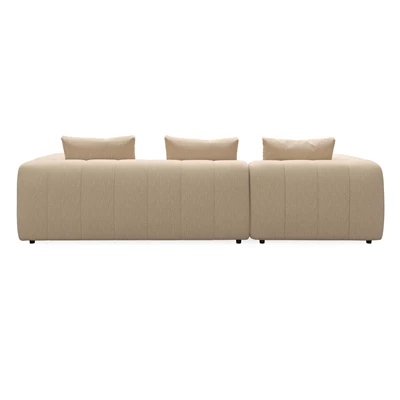 Ingvar venstrevendt sofa med chaiselong