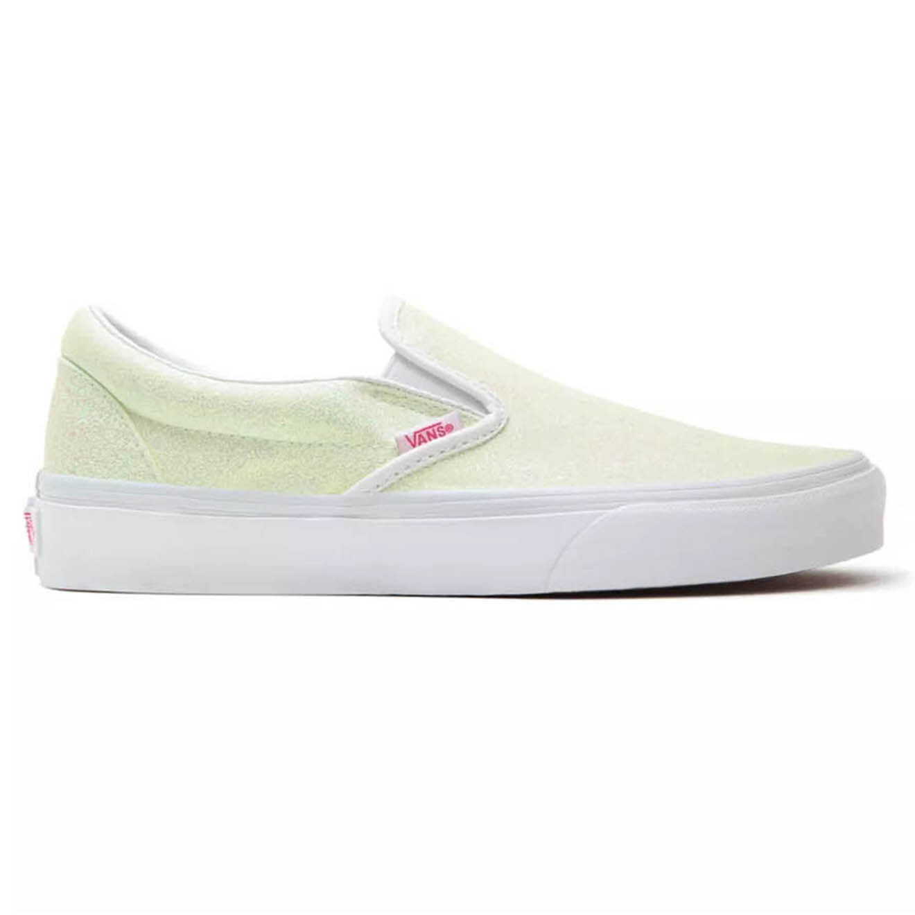 Vans Slip-On en Toile UV Glitter Classic blanc doré