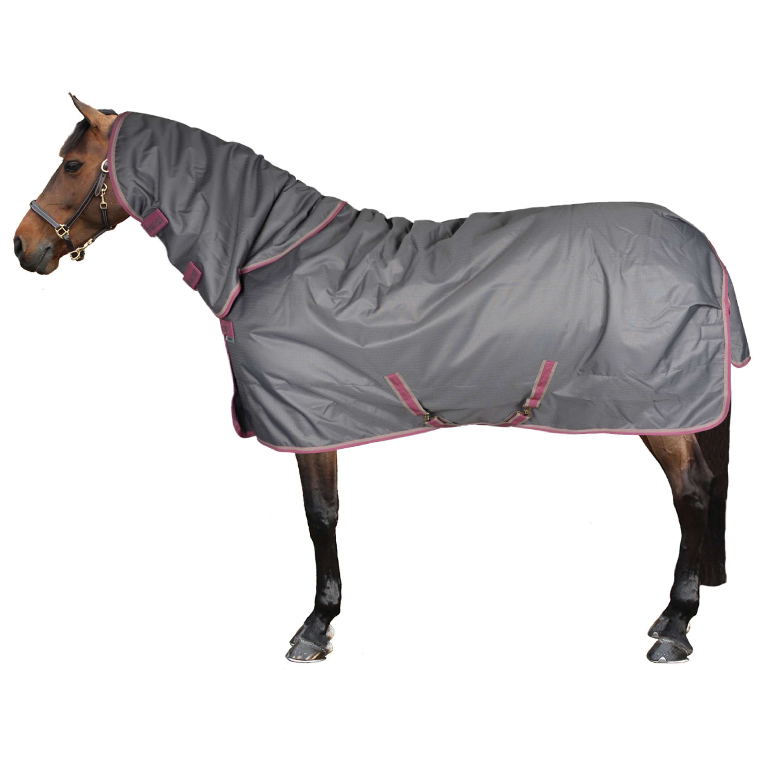 Bucas Freedom Turnout 150/150g Full Neck Smoke Grey
