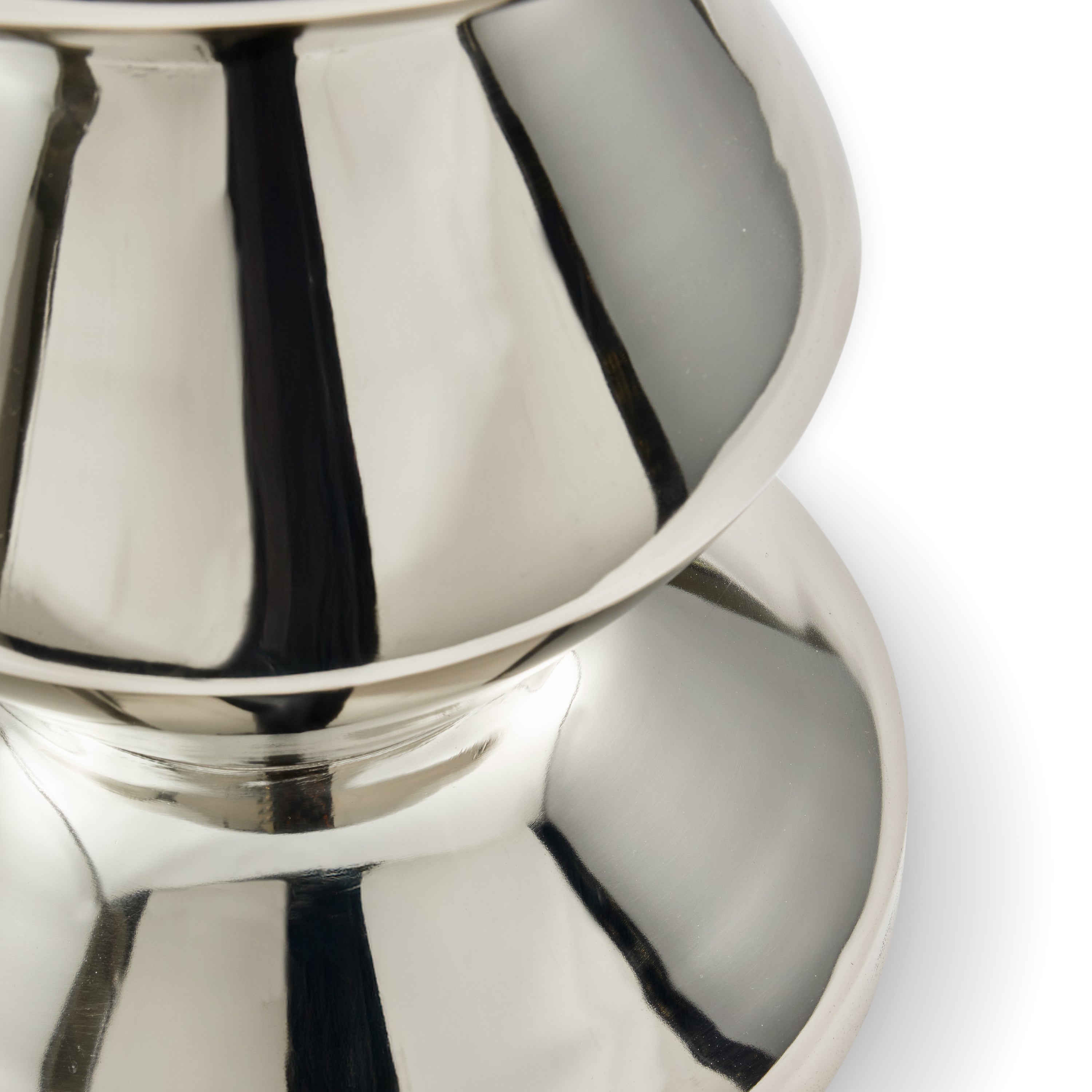 POLSPOTTEN Zig Zag Bijzettafel - Zilver