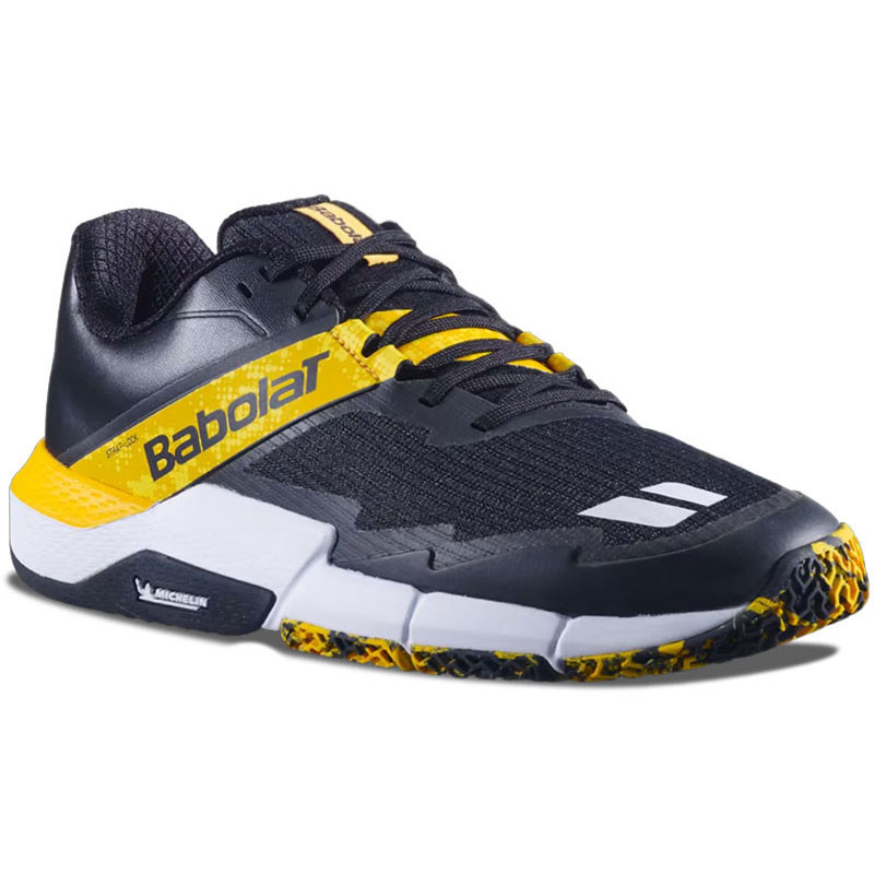 Babolat Movea 2 noir-orange - Chaussure de padel confortable et stable
