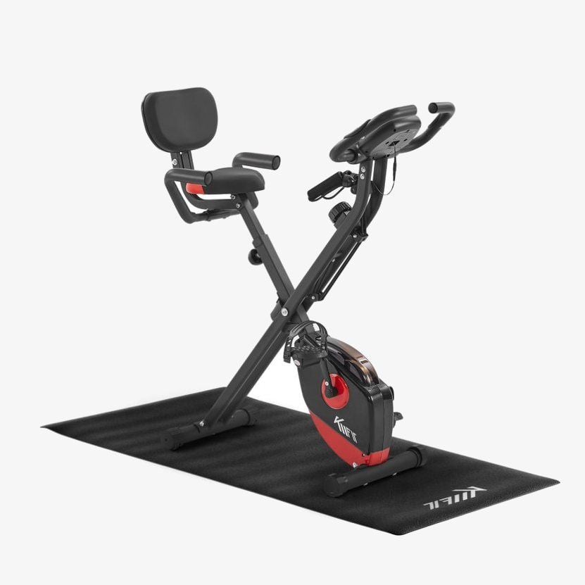 Heimtrainer Ergometer mit Power Ropes