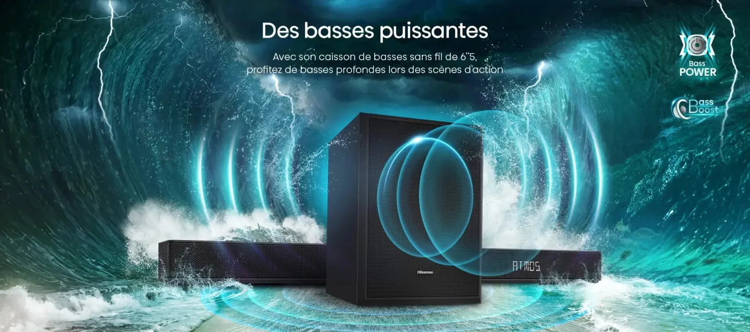 Hisense AX5125H Home-cinéma sans fil