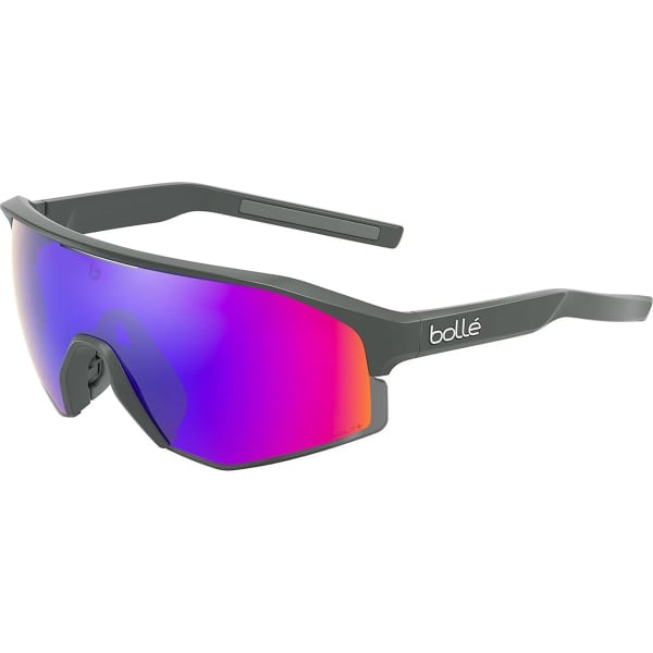 Lunette vélo BOLLE LIGHTSHIFTER XL TITANIUM MATTE VOLT+ ULTRAVIOLET POLARIZED