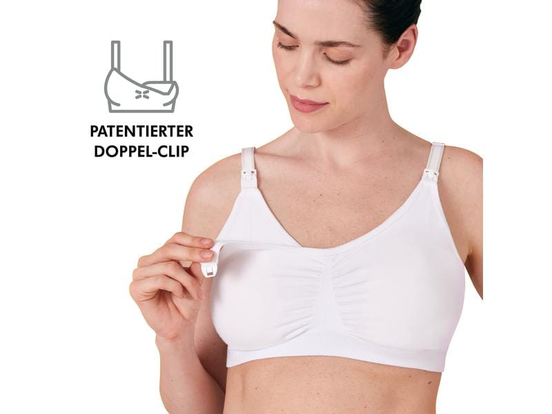 MEDELA Still-BH und Abpump-BH 3-in-1 Weiss XL 3-in-1 Still- und Abpump-BH