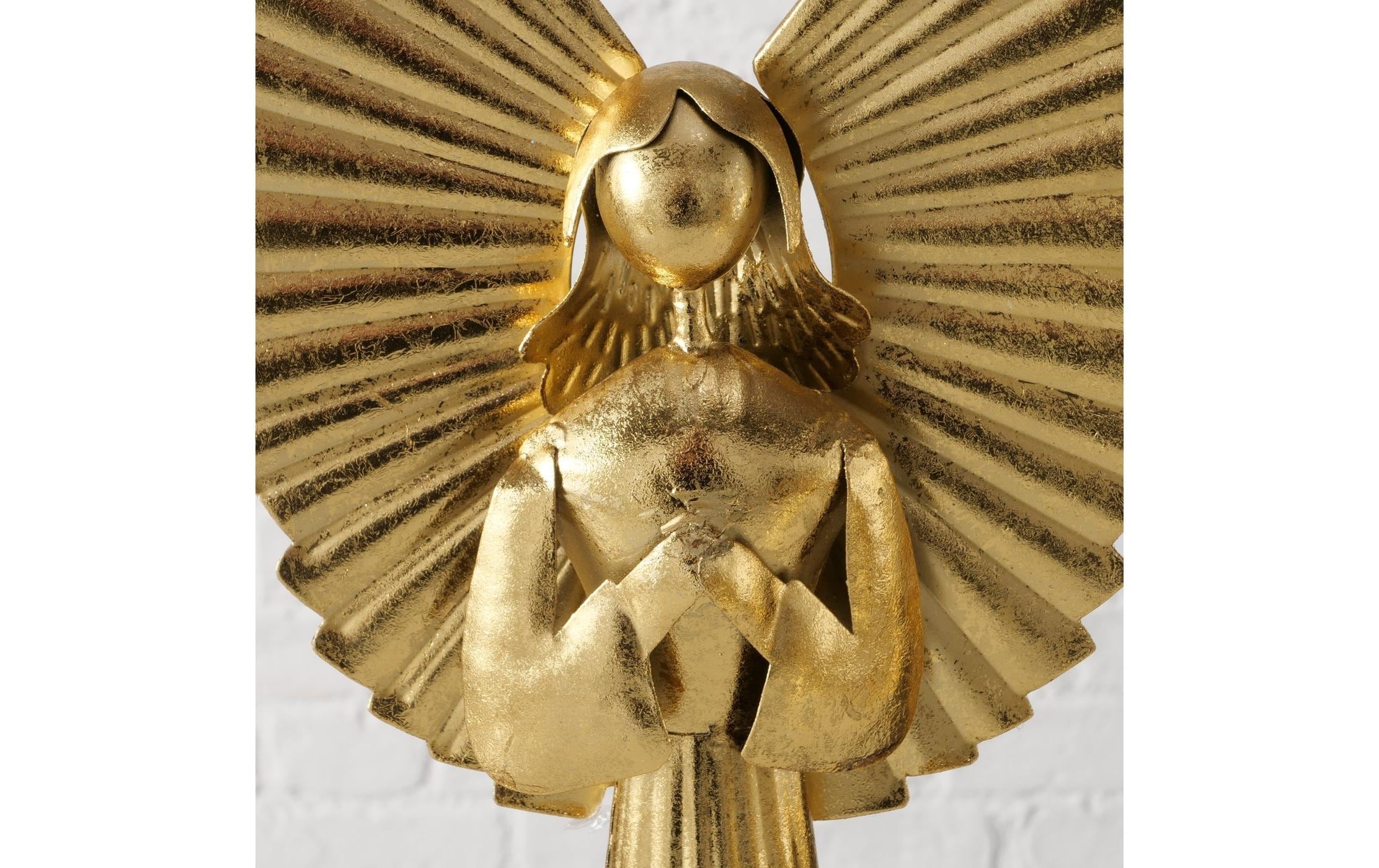 BOLTZE Weihnachtsfigur »Figur Nuriel Metall, 23,5 x 54 cm«