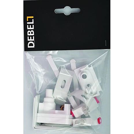 DEBEL lamelskinne kit set - hvid
