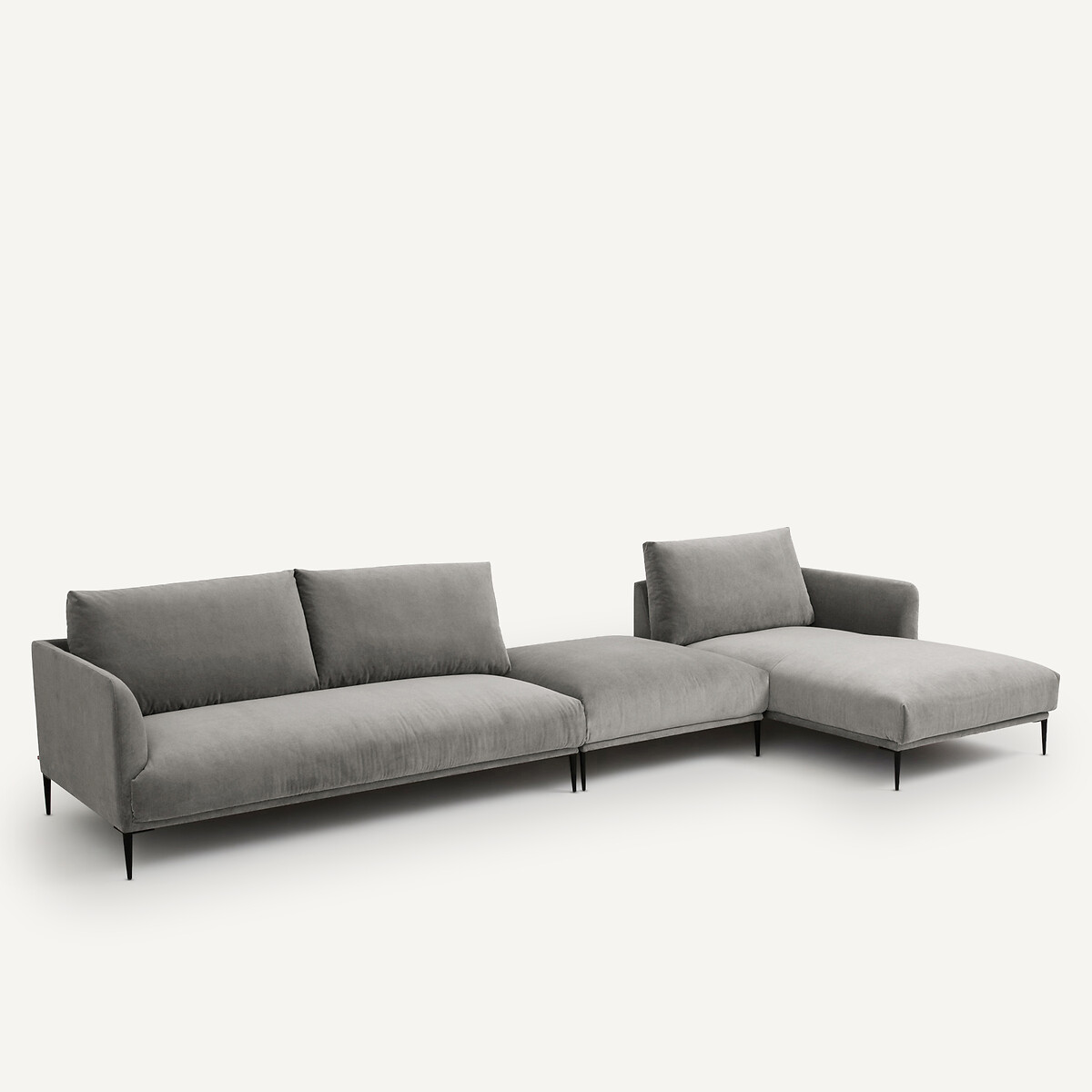 AM.PM<br>Cadeira longa com acabamento stonewashed, design Oscar E.Gallina