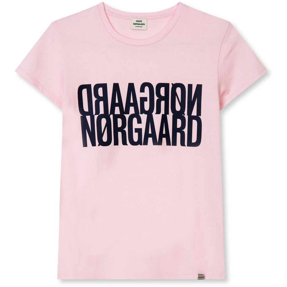 Køb Mads Nørgaard Parfait Pink Single Organic Tuvina T-shirt