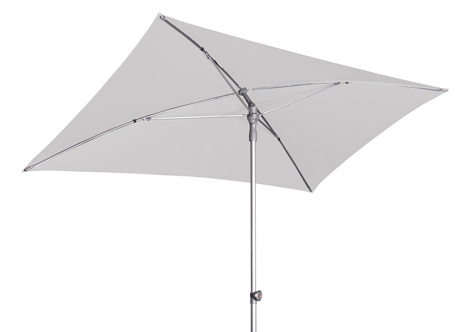 doppler Sonnenschirm ACT NEO 225 x 120 cm silberfarbig /hellgrau