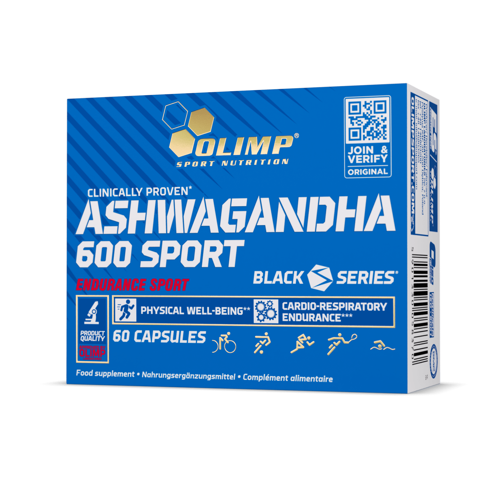 Ashwagandha 600 Sport (60 Kapseln)