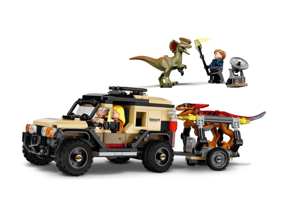 LEGO Jurassic World 76951 Pyroraptor og dilophosaurus-transport