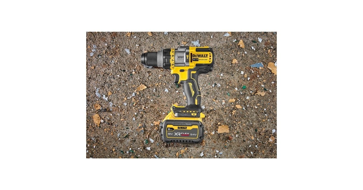 DEWALTDCD999NT-XJ 18V XR XRP Accu klopboorschroevendraaier met FLEXVOLT Advantage  (Geel/zwart, Incl. TSTAK koffer, Accu en oplader niet inbegrepen)