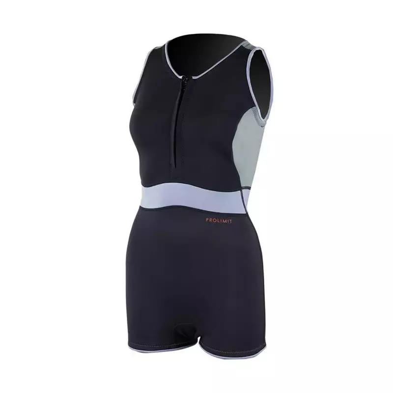 Combinaison femme short jane PROLIMIT Fire Sleeveless Frontzip 2/2 Q-lining FL Blue