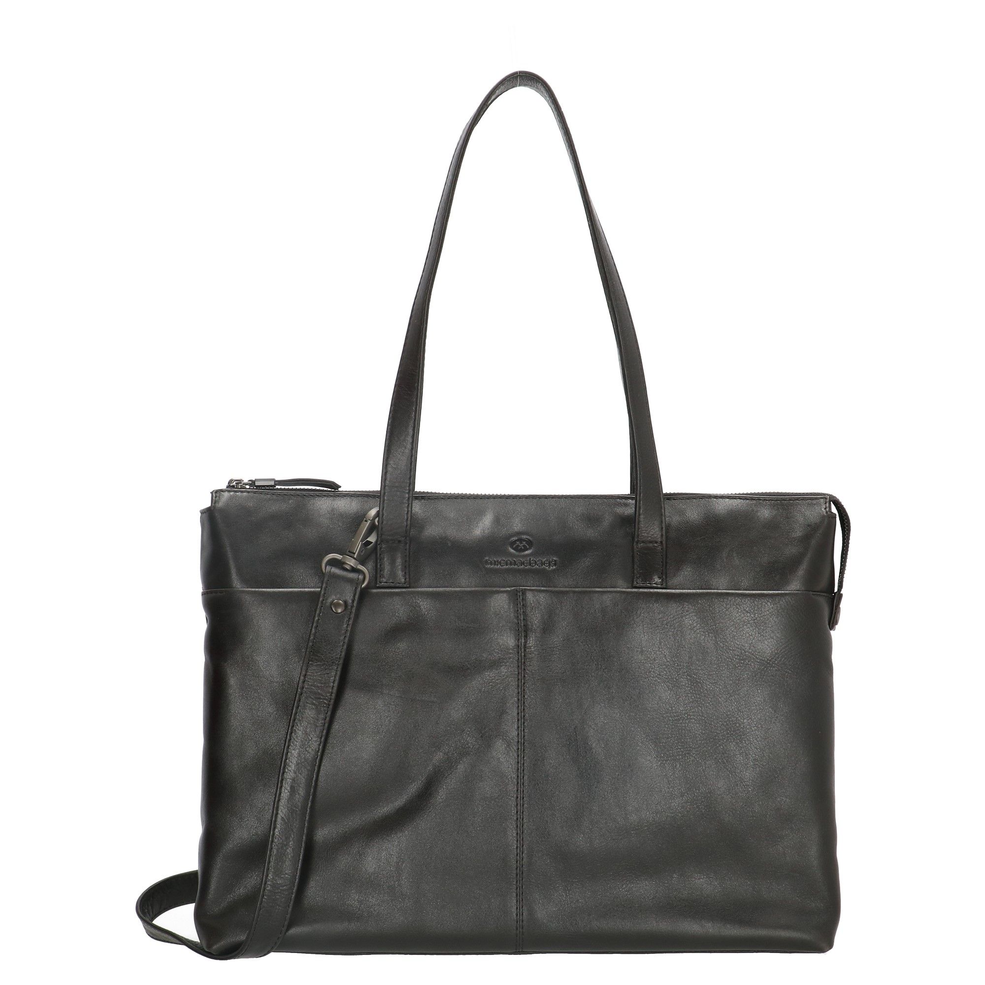 Micmacbags Porto Laptoptas 15,6 inch Zwart