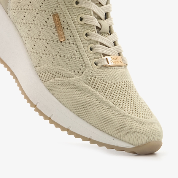 Hush Puppies dames sneakers beige goud