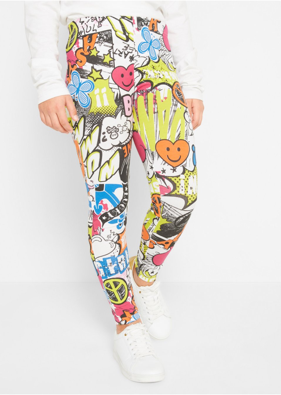Lot de 2 leggings fille