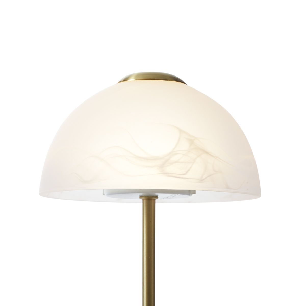 Design tafellamp goud met opaal glas incl. LED dimbaar - Joya