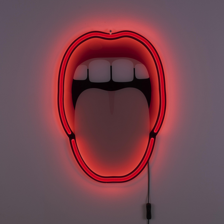 Seletti Blow Neon LED wandlamp Tongue