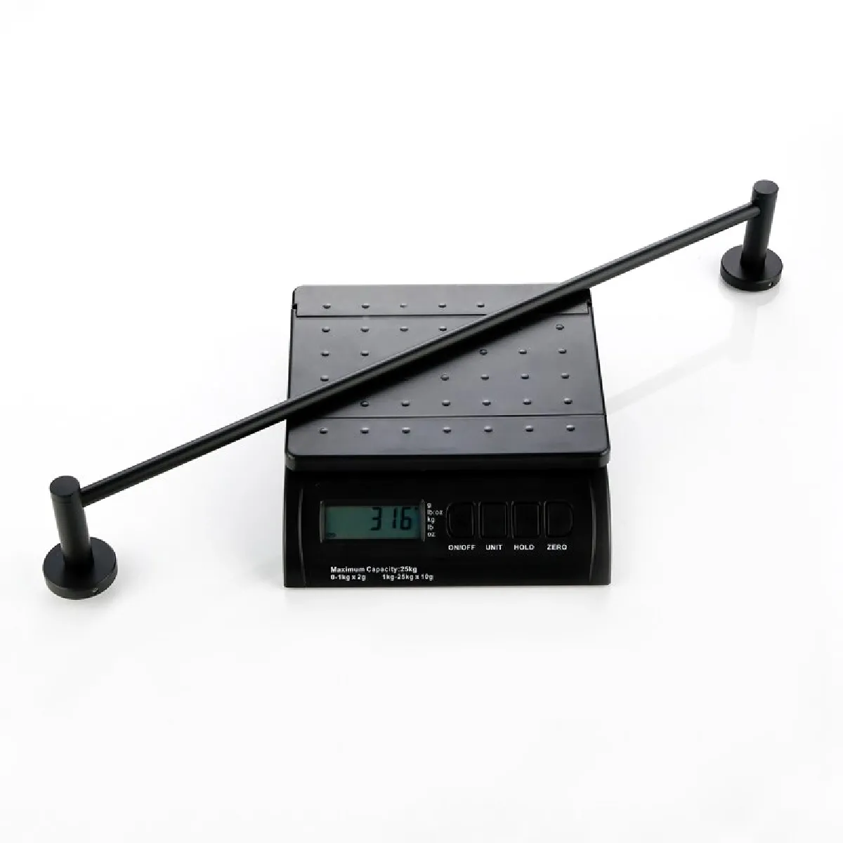 Universal Noir Mat - Laiton